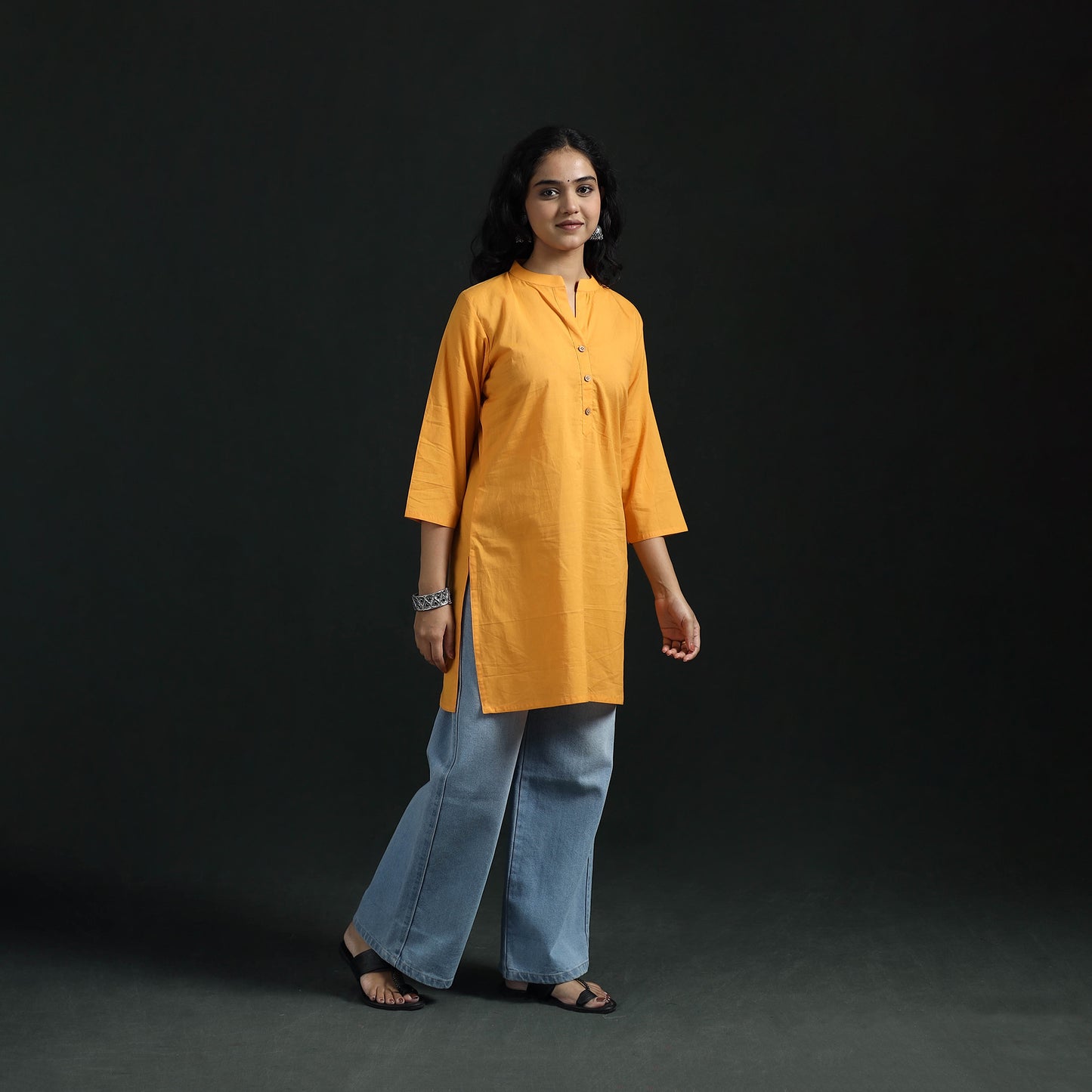 Plain Cotton Short Kurta for Women 28