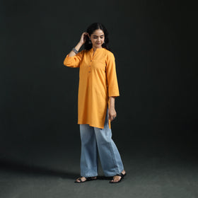 Plain Cotton Short Kurta for Women 28