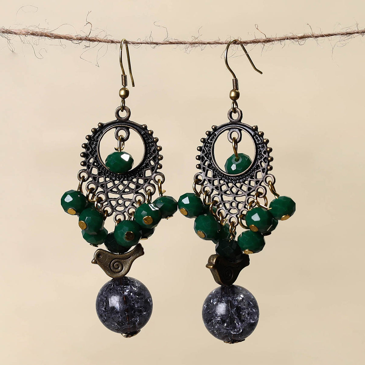 Handmade Beaded Earrings 103