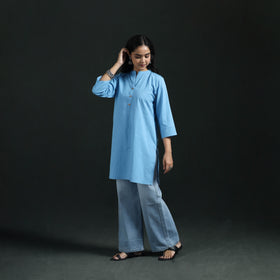 Plain Cotton Short Kurta for Women 29