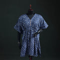 Bandhani Tie-Dye Cotton Kaftan (Medium) 38