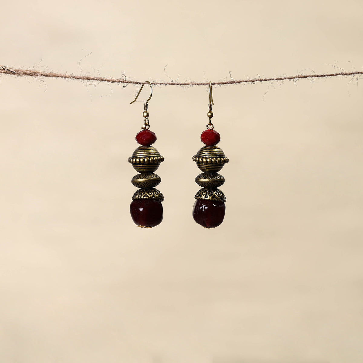 Handmade Beaded Earrings 107