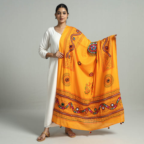 Hand Embroidery Dupatta