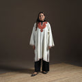 Kashmiri Sozni Hand Embroidered Handwoven Merino Wool Pheran 01