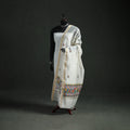 Handloom Chanderi Silk Handpainted Madhubani Dupatta with Zari Border 16