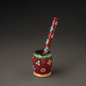  Odisha Pattachitra Painting Stainless Steel Toral Khalbatta Dholak 