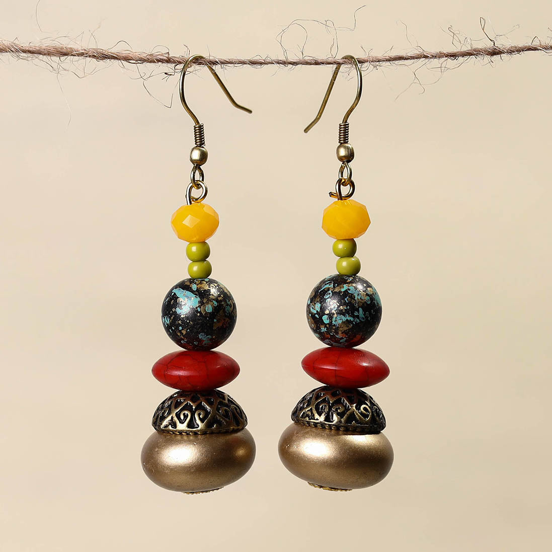 Handmade Beaded Earrings 113