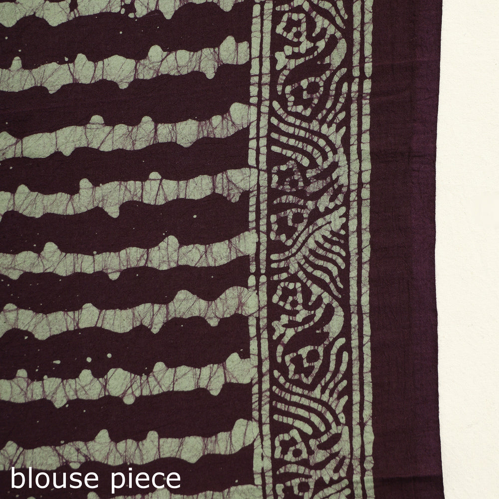 Batik Print Saree