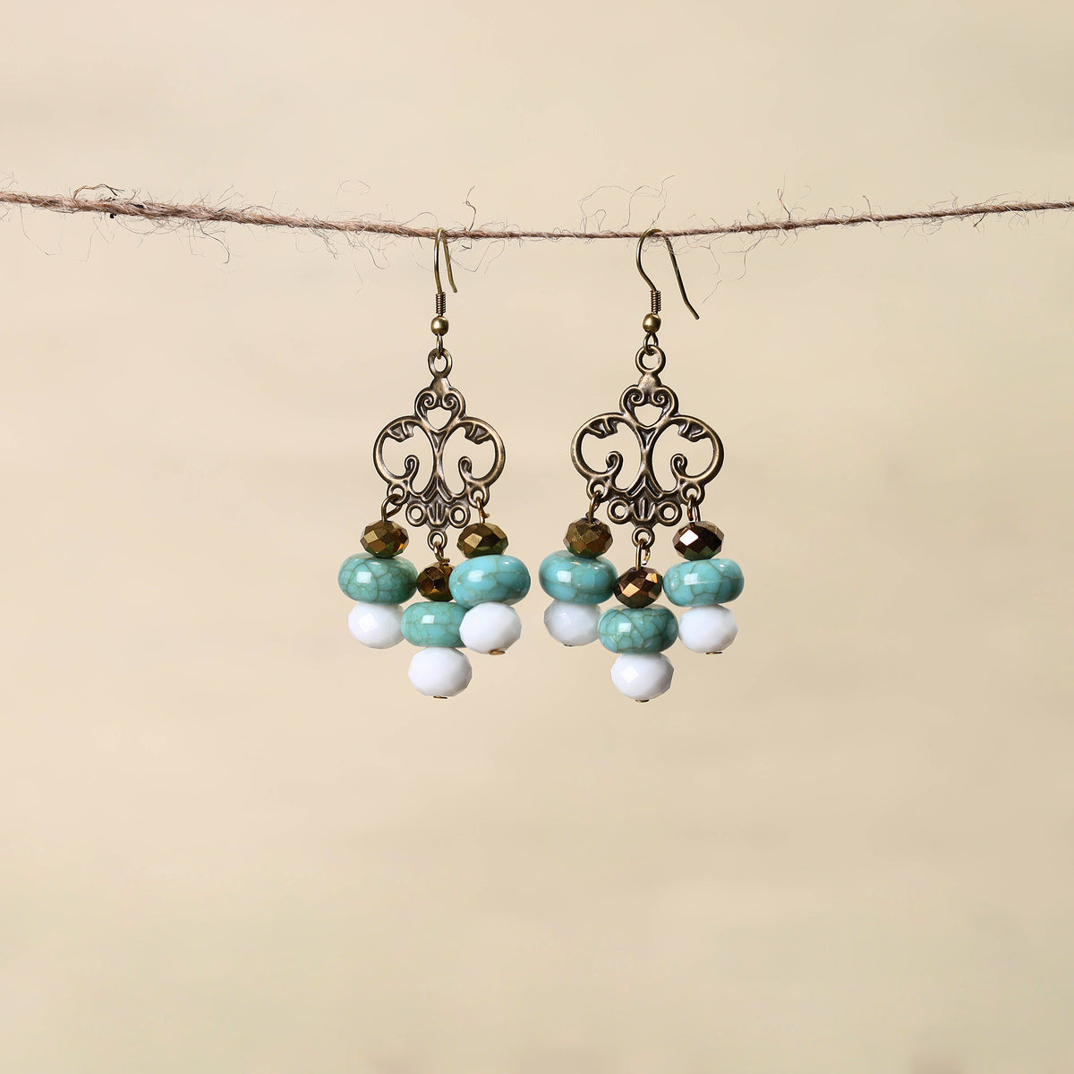 Handmade Beaded Earrings 114