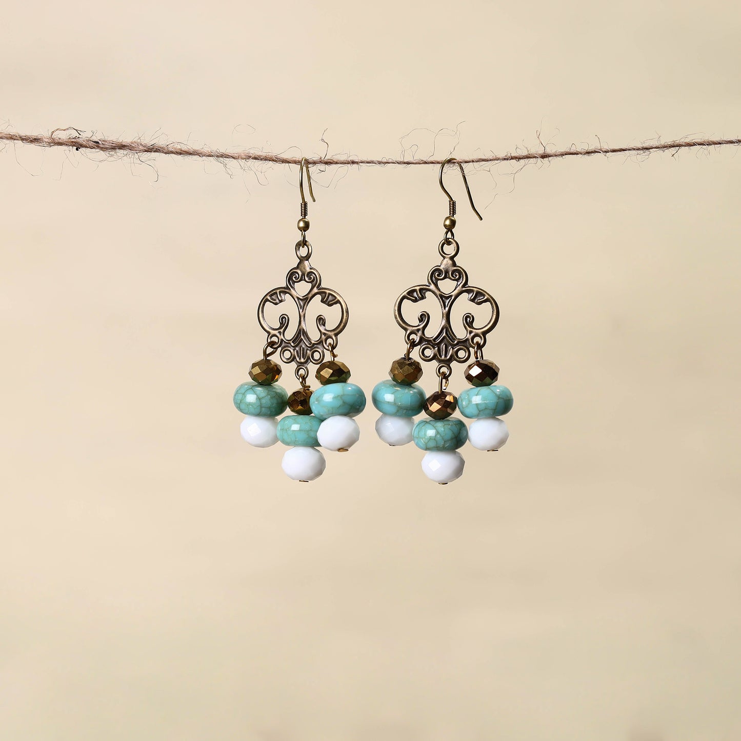 Handmade Beaded Earrings 114