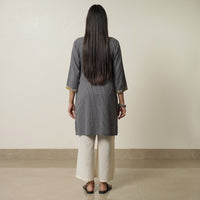 plain patchwork kurta 