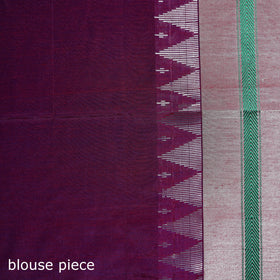Ilkal Weave Thread Work Silk Cotton Saree with Chikki Paras Border 02