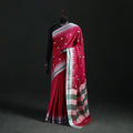 Ilkal Weave Thread Work Silk Cotton Saree with Chikki Paras Border 03