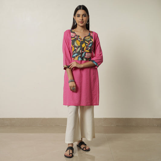 plain patchwork kurta 