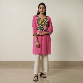 plain patchwork kurta 