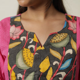 plain patchwork kurta 