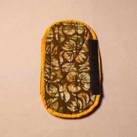 Buy Handmade Cotton Brown Fridge Handle Cover 156