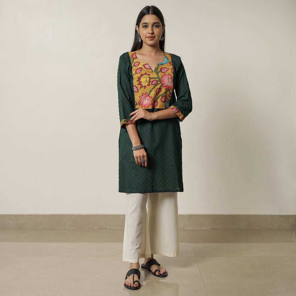 plain patchwork kurta 