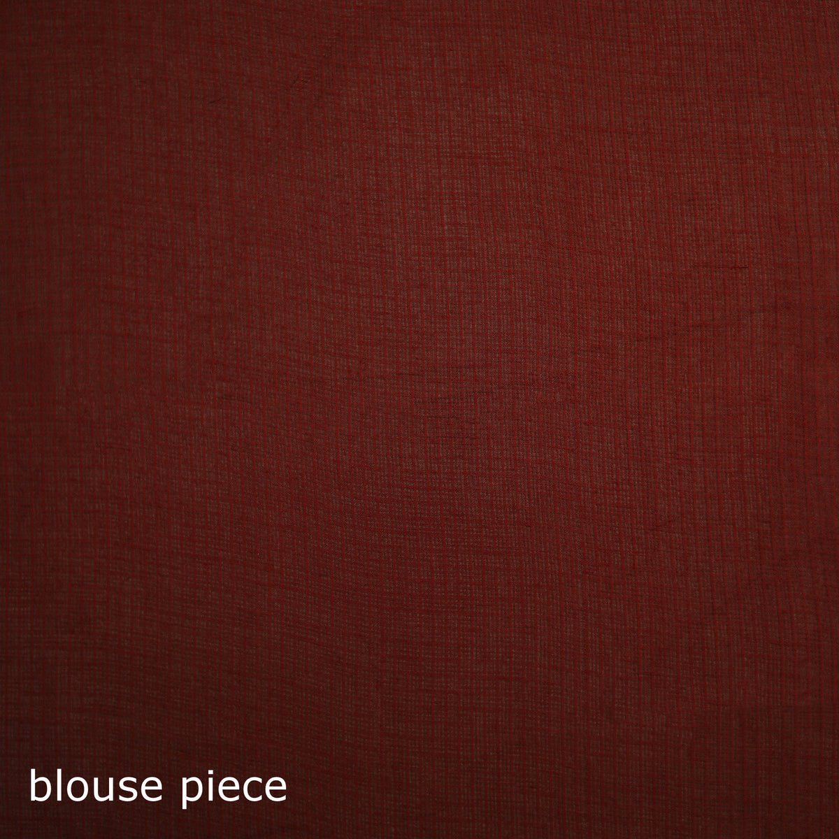 Maroon - Nazaakat Kota Doria Cotton Plain Saree with Blouse Piece & Earrings 01