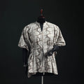 Akola Hand Block Print Natural Dyed Cotton Kaftan (Short) 45