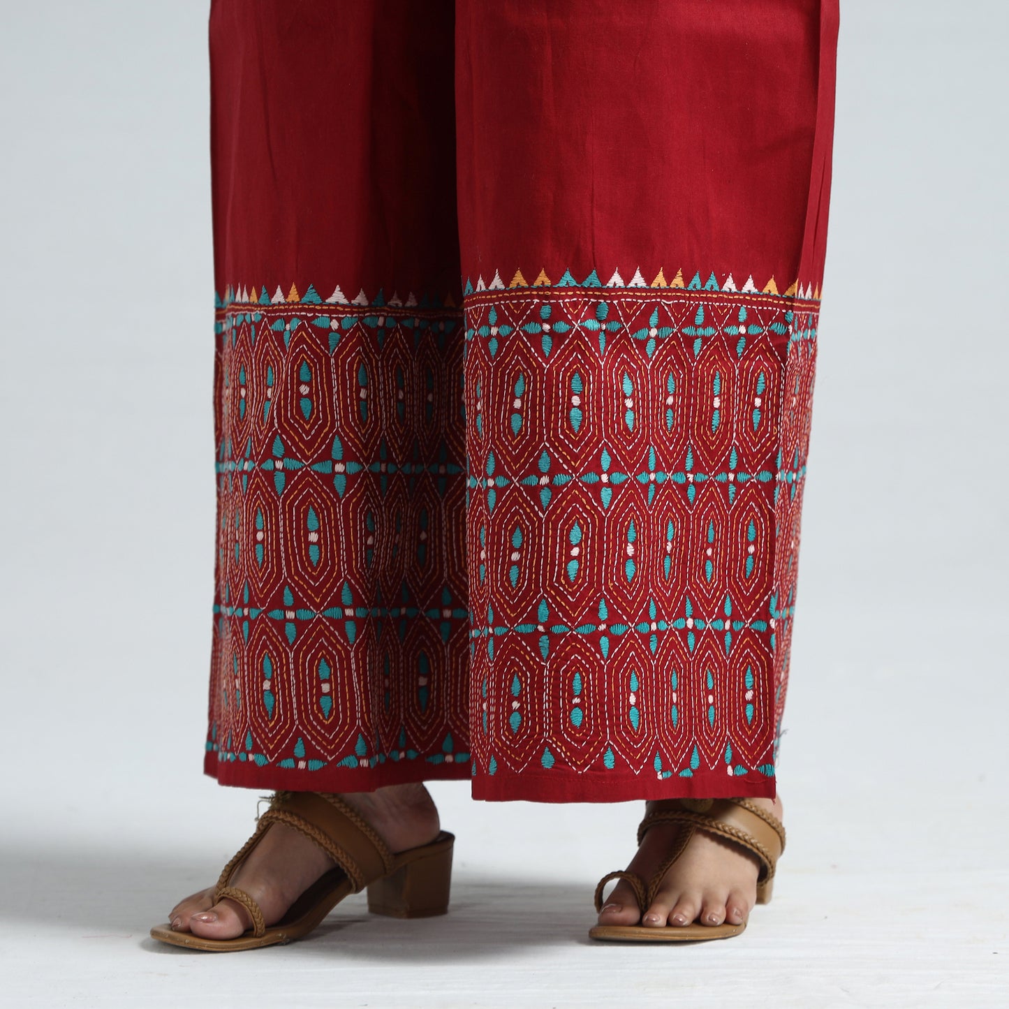 Kantha Embroidery Palazzo 