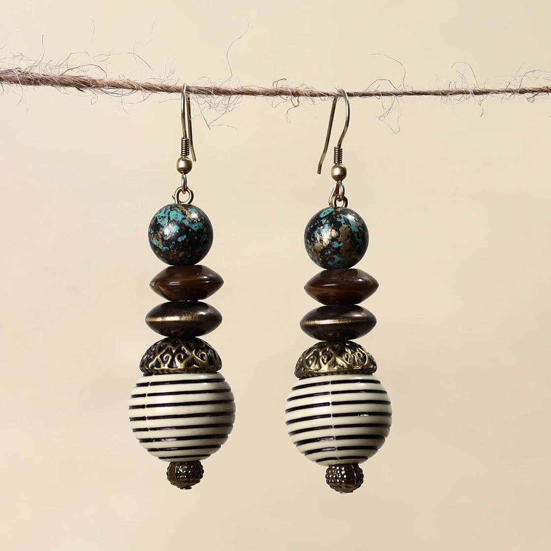 Handmade Beaded Earrings 118