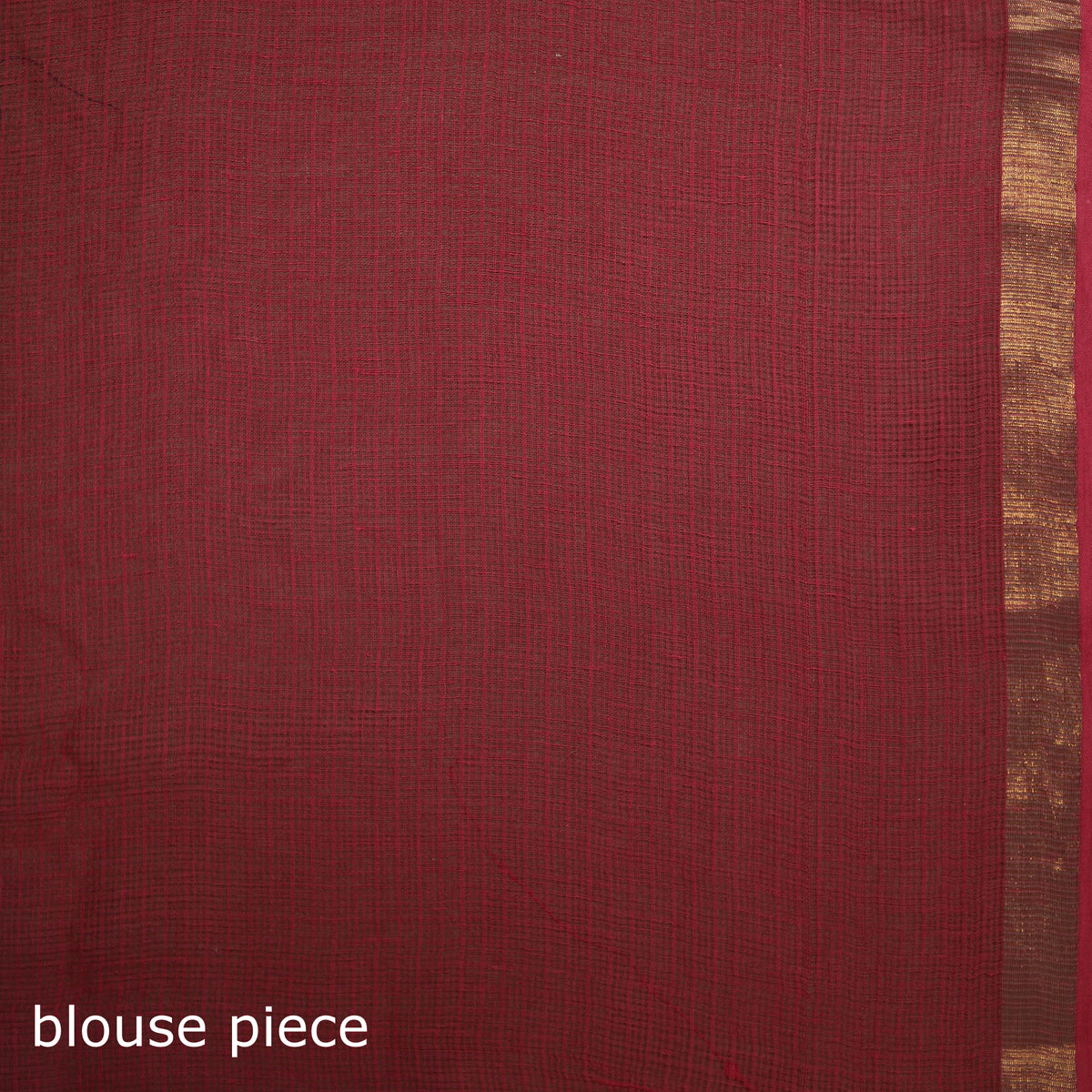 Multicolor - Kota Doria Cotton Leheriya Tie-Dye Saree with Blouse Piece & Earrings 03