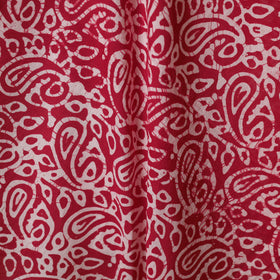 Pink - hand batik cotton fabric 14 - handcrafted
