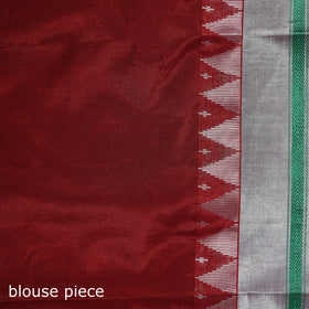 Ilkal Weave Thread Work Silk Cotton Saree with Chikki Paras Border 07