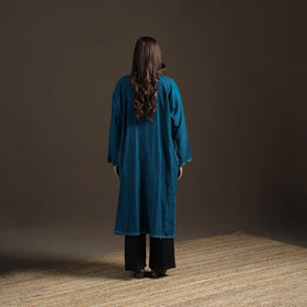 Kashmiri Sozni Hand Embroidered Handwoven Merino Wool Pheran 07