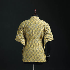 Akola Hand Block Print Natural Dyed Cotton Kaftan (Short) 47