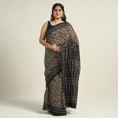 Batik Print Saree