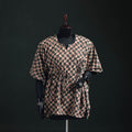 Akola Hand Block Print Natural Dyed Cotton Kaftan (Short) 48