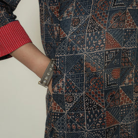 ajrakh cotton kurta