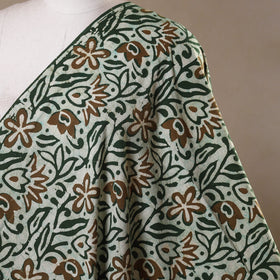 Green - kutch batik cotton fabric 02 - handcrafted