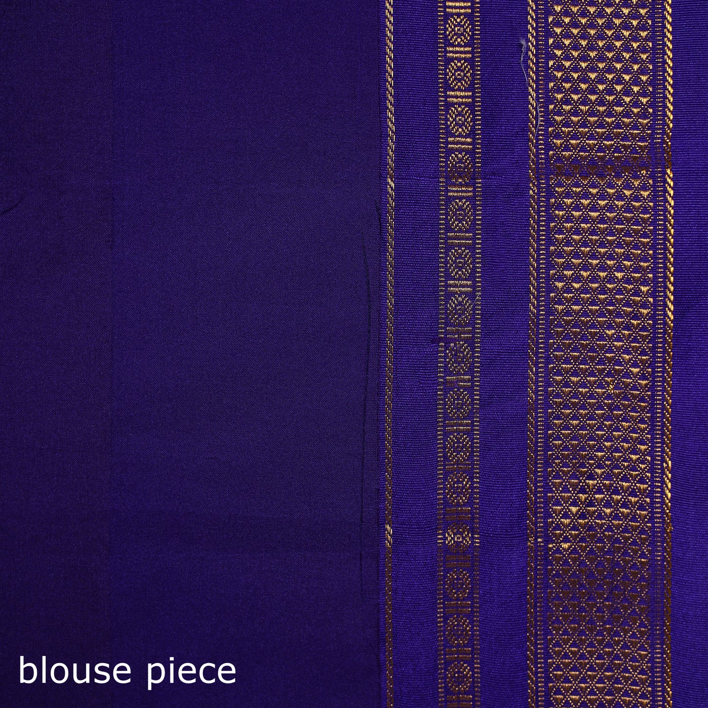 Ilkal Weave Kasuti Work Silk Cotton Zari Border Saree with Blouse Piece 10