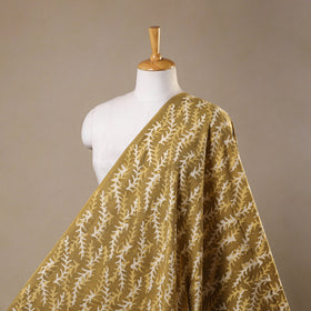 Brown - kutch batik cotton fabric 03 - handcrafted