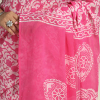 Batik Print Saree