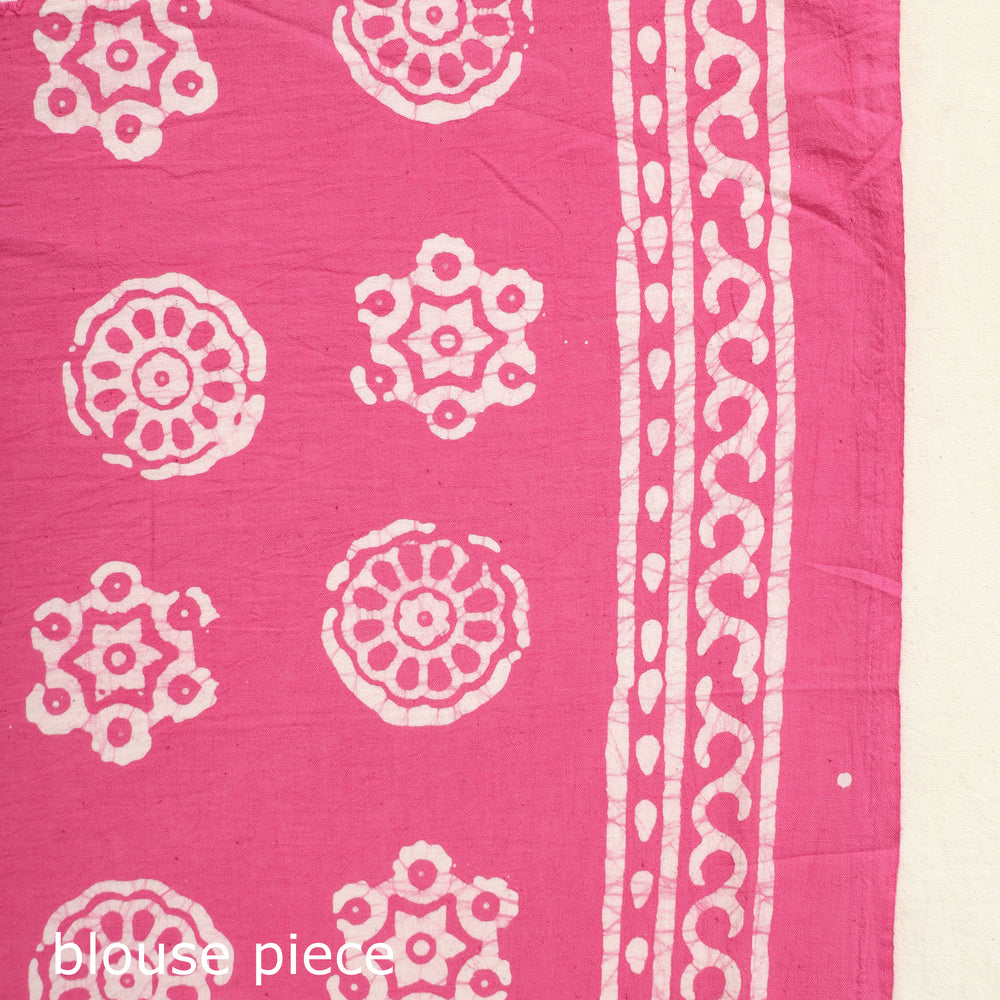 Batik Print Saree