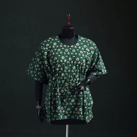 Akola Hand Block Print Natural Dyed Cotton Kaftan (Short) 51