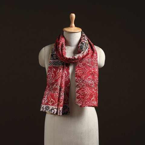 Reversible Silk Bengal Hand Kantha Stitch Stole 109