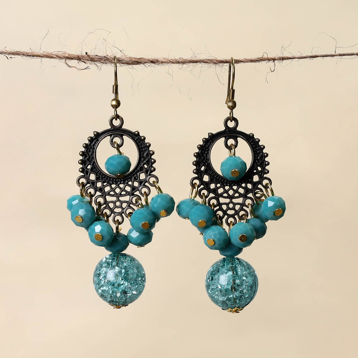 Handmade Beaded Earrings 142