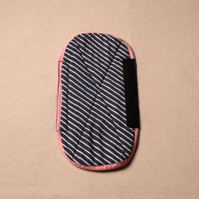 Buy Handmade Cotton Blue Fridge Handle Cover 179