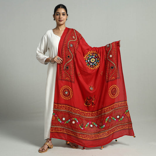 Hand Embroidery Dupatta