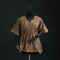 Akola Hand Block Print Natural Dyed Cotton Kaftan (Short) 53