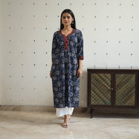 Jahota Block Print Cotton Straight Kurta 18