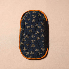 Buy Handmade Cotton Blue Fridge Handle Cover 185