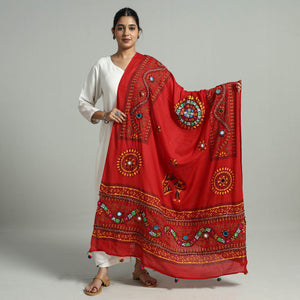 Hand Embroidery Dupatta