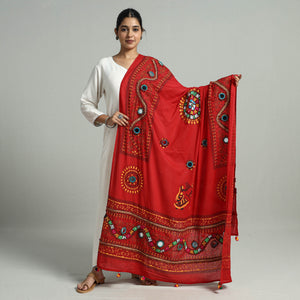 Hand Embroidery Dupatta