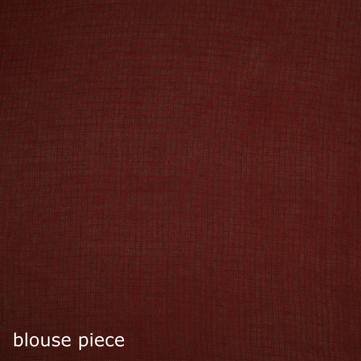 Maroon - Nazaakat Kota Doria Cotton Plain Saree with Blouse Piece & Earrings 11